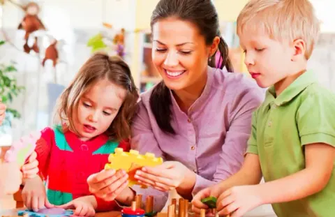 Inside Kidz In The Park childcare centre